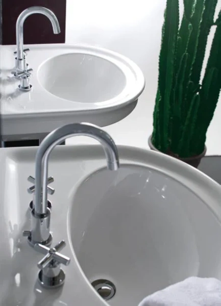 Раковина подвесная Hatria Dolcevita 70х55 см Y0EX01 (детальная фотография), подвесные index_1