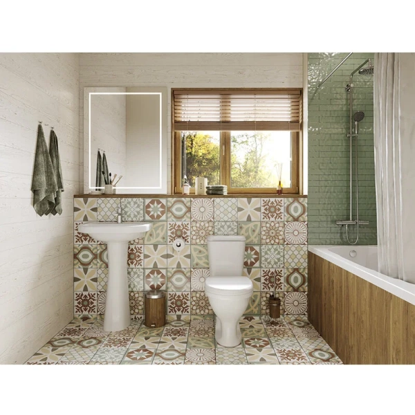 Раковина Santeri Pro 56 см подвесная 1.3115.5.S00.10B.0 (детальная фотография), подвесные, на пьедестал, пристенные