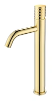 Смеситель для раковины Boheme Stick gold diamond gold