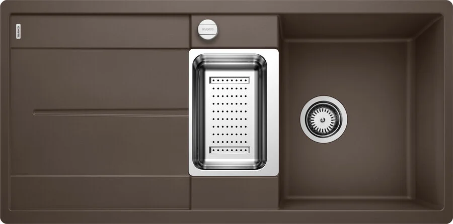 Мойка для кухни Blanco Metra 6 S Compact 78 см кофе 515044 (детальная фотография)