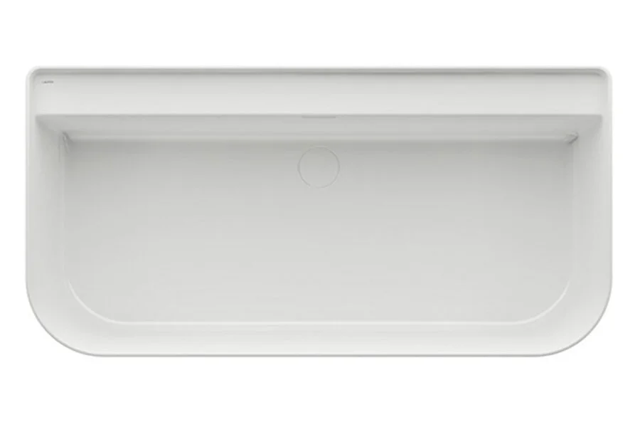 Ванна из искусственного камня Laufen Sonar 160x82 см белая 2.2034.7.000.000.1 (детальная фотография), современныe, hi-tech