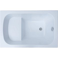 Ванна акриловая Aquanet Seed 110х70 см с сиденьем