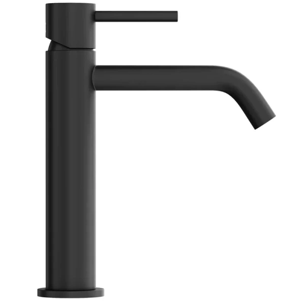 Смеситель для раковины Sancos Etna черный матовый SC9003MB (детальная фотография), современные, hi-tech