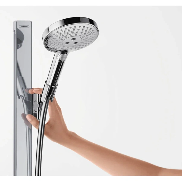 Душевой гарнитур Hansgrohe Raindance Select S хром 27646000 (детальная фотография), современные, hi-tech