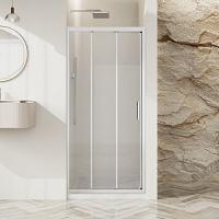 Душевая дверь в нишу BelBagno Uno 80 см стекло прозрачное