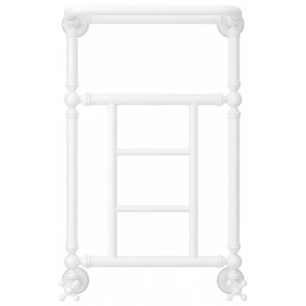 Полотенцесушитель водяной Сунержа Ренессанс 40х66 см белый матовый 30-0282-6640 (детальная фотография), белыe