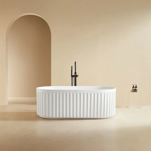 Ванна акриловая Arrow AH17001TQ, 170 x 80 см, цвет белый (детальная фотография), без гидромассажа