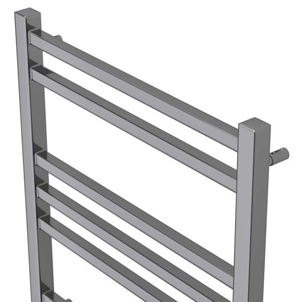 Полотенцесушитель электрический Акватек Альтаир 50x70 см хром AQ EL KP0770CH (детальная фотография), современные, hi-tech
