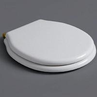 Крышка-сидение Simas Londra черная, петли золото