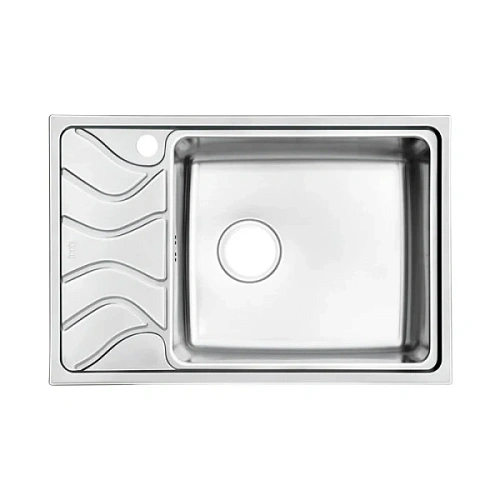 Мойка для кухни IDDIS Reeva 71.5 см чаша справа шелк - фото 2