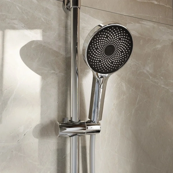 Душевая стойка IDDIS SpaHome хром SPASBBTi06 (детальная фотография), со смесителем