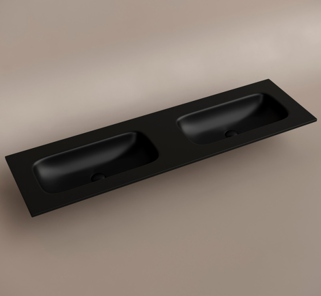 Раковина Ceramica Nova Grace 161 см черная матовая CN7023MBwx (детальная фотография), современные, hi-tech