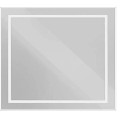 Зеркало с подсветкой BelBagno Kraft 90 см сатин