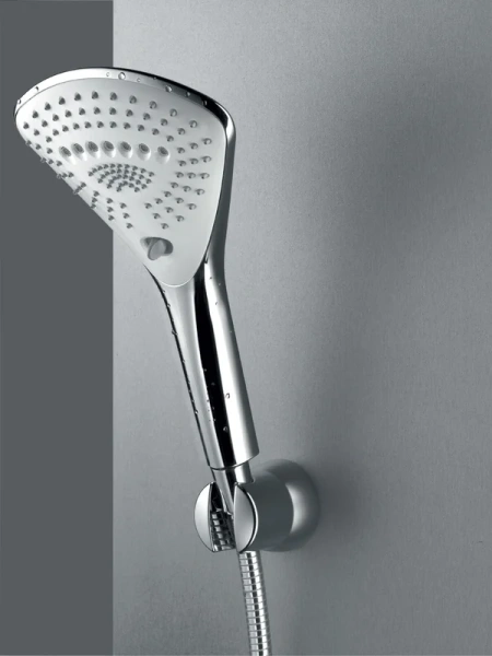 Душевой комплект Kludi Fizz 67750 3 вида струи (детальная фотография), душевые комплекты, наборы