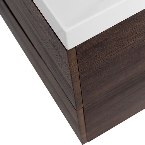 Тумба под раковину подвесная BelBagno Marino 100 см rovere moro MARINO-1000-2C-SO-RW-P (детальная фотография), недорогo, комплект (набор)