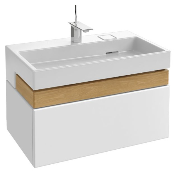 Раковина Jacob Delafon Terrace 80 см белая XD102K-00 (детальная фотография), современные, hi-tech