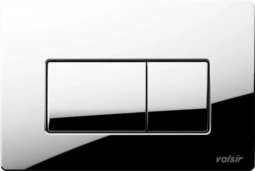 Унитаз с инсталляцией Valsir Dream с клавишей хром KIT VSCR 7334NEMT Slim P1 (детальная фотография), в наличии