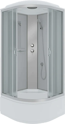 Душевая кабина Niagara Classic 100x100 см стекло матовое - фото 1