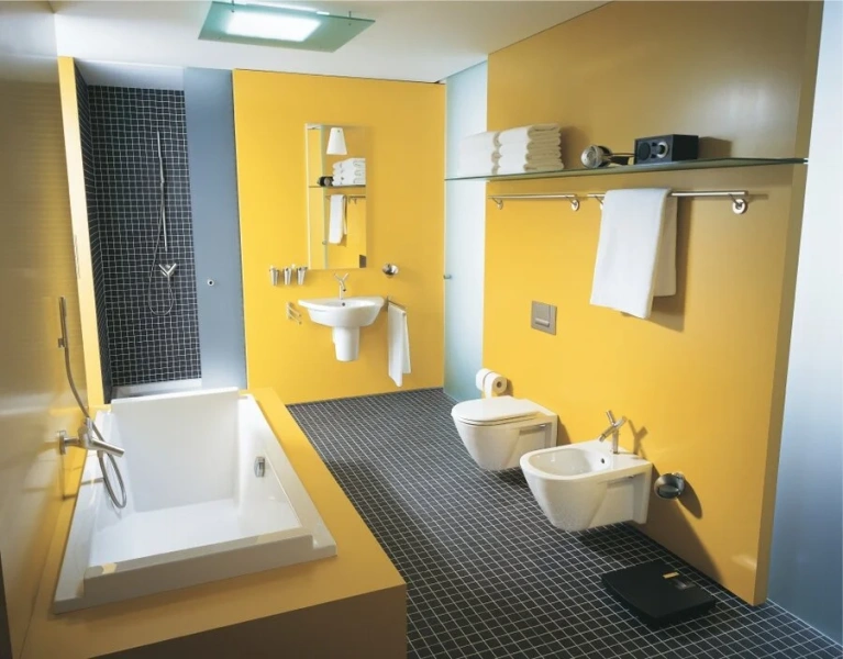 Раковина Duravit Starck 2 232360 (детальная фотография), подвесные, на полупьедестал, на пьедестал, пристенные