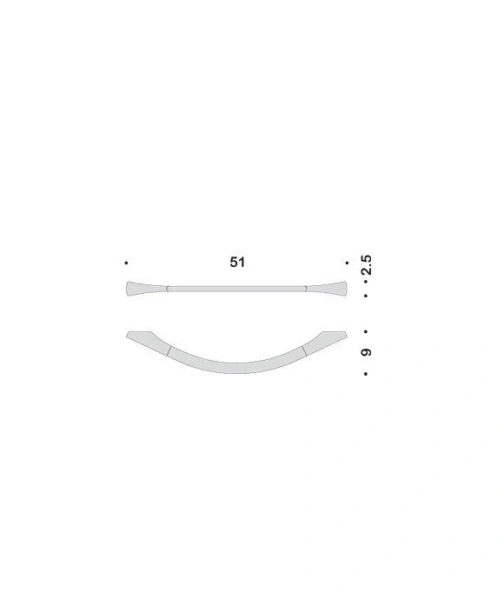 Полотенцедержатель Colombo Land хром B2810 (детальная фотография), современные, hi-tech