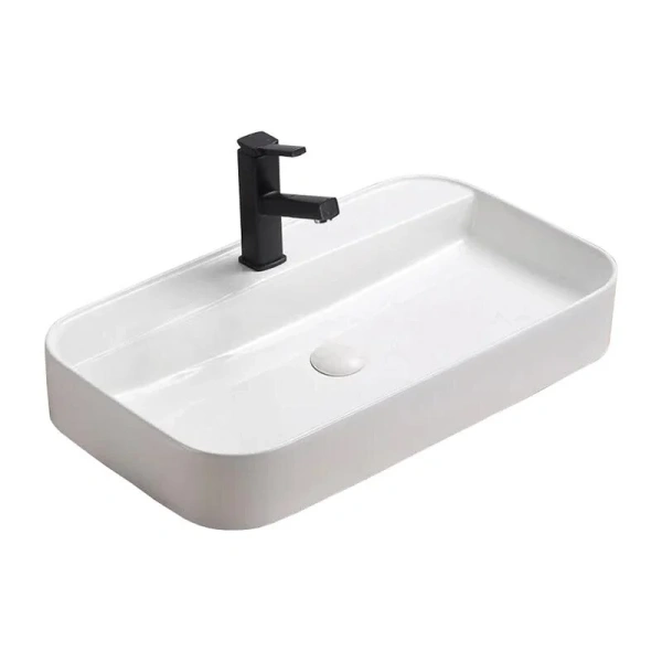 Раковина SantiLine 70 см белая SL-1007 (детальная фотография)