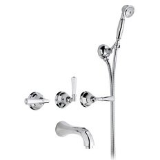 Смеситель для ванны, золото, Nicolazzi Teide