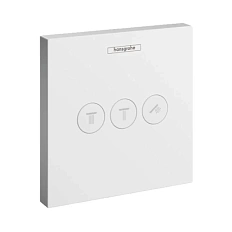 Переключатель потоков Hansgrohe ShowerSelect матовый белый
