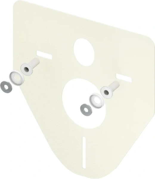 Нижняя стеклянная панель для установки унитаза-биде Duravit Senso Wash, цвет черный, Tece TECElux 9650107 (детальная фотография), для унитаза