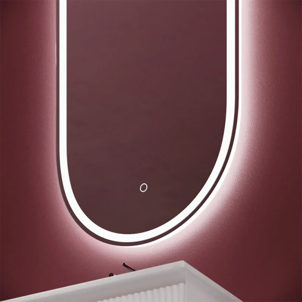 Зеркало с подсветкой Sancos Oval 45 см овальное OV45F (детальная фотография), по запросу index_1