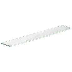 Полка для ванной, кристаллин, без зелёного канта, Keuco Elegance