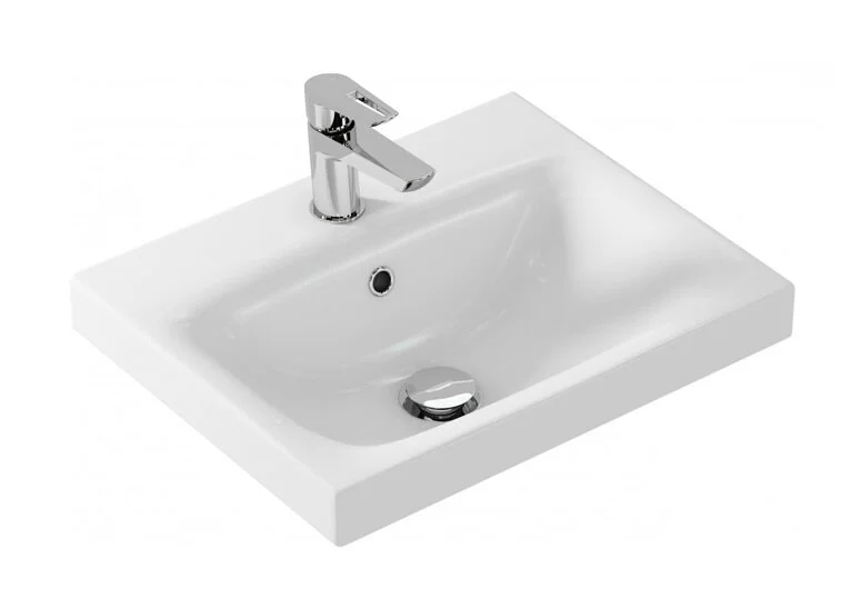 Раковина мебельная Misty Moduo 50 см встраиваемая S-UM-MOD50/1 (детальная фотография)