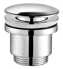 Донный клапан Lemark хром