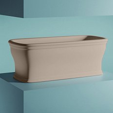 Ванна отдельностоящая из искусственного камня, matera, Artceram Neo