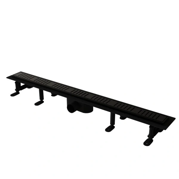 Душевой лоток RGW SDR 60 см черный 64213460-04 (детальная фотография), для монтажа в пол