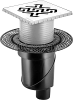 Душевой трап BERGES PLATZ Norma 15 см хром