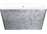 Ванна акриловая, цвет Treasure Silver, Lagard Vela