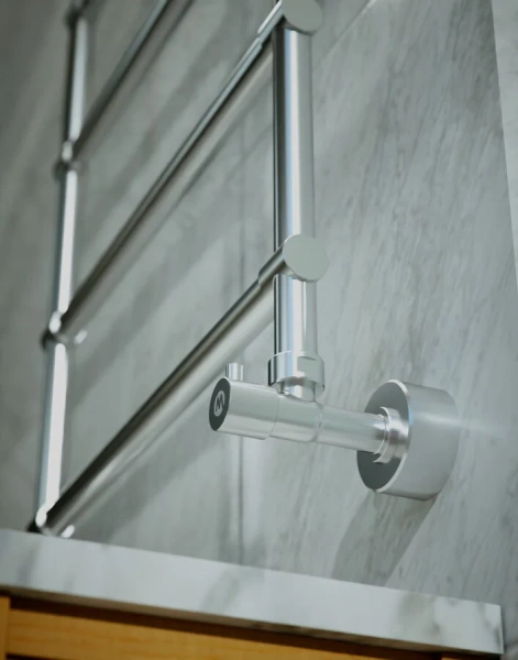 Полотенцесушитель водяной цвет:хром Margaroli 442-6, 6 секций 4424706CRN (детальная фотография) index_1