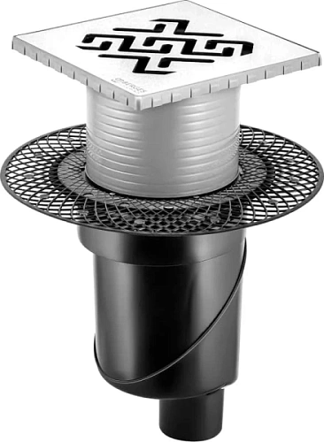Душевой трап BERGES PLATZ Norma 15 см хром - фото 2