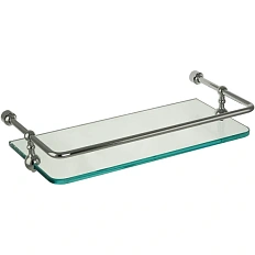 Полочка для ванной Migliore Complementi с металлической галереей