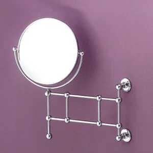 Зеркало оптическое с шарнирным держателем, цвет хром, Devon&Devon First Class DD33150CR (детальная фотография)