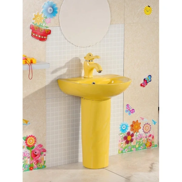 Раковина GID Aventura Nb192-Y 43 см желтая 69908 (детальная фотография), современные, hi-tech