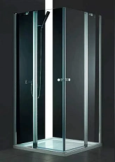 Душевая дверь Cezares Elena 100 см рифленое стекло