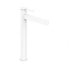 Смеситель для раковины Hansgrohe Finoris матовый белый