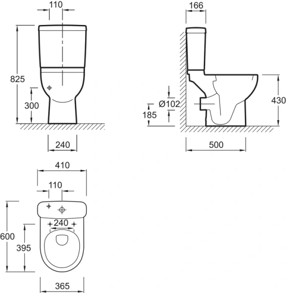 Бачок для унитаза Jacob Delafon Odeon Up с нижней подводкой воды E4740-00 (детальная фотография), в наличии index_4