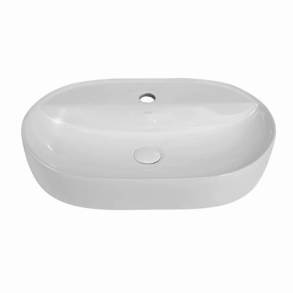 Раковина Abber Bequem 61 см белая AC2113 (детальная фотография)
