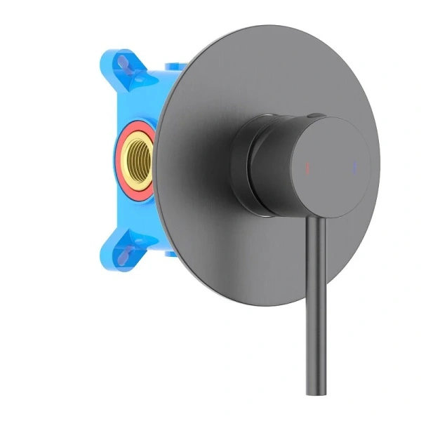 Смеситель для душа Акватек Европа оружейная сталь AQ1366BGM (детальная фотография)