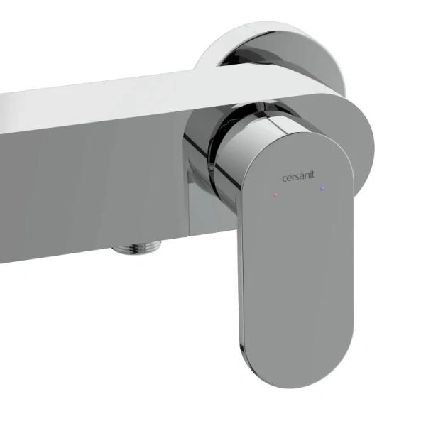 Смеситель для душа Cersanit Elio хром 63046 (детальная фотография), современные, hi-tech