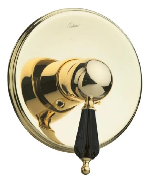 Смеситель для душа Boheme Tradizionale Nero золото/черный 255 (детальная фотография)