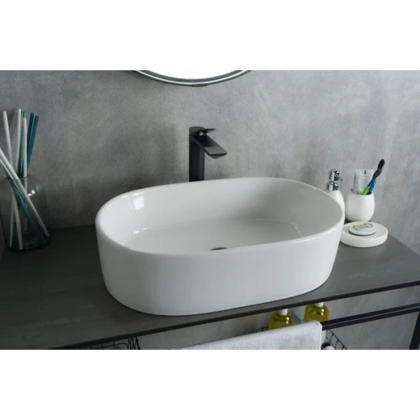 Раковина GID Lago N9025 56 см овальная 51111 (детальная фотография), 55 см