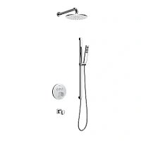 Душевой комплект Black&White Universe хром